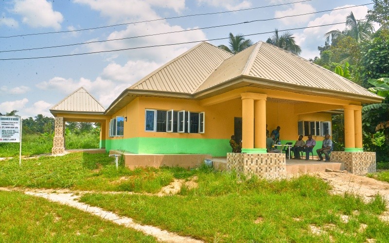 Construction of Eti Community Hall, Ukwa West L.G